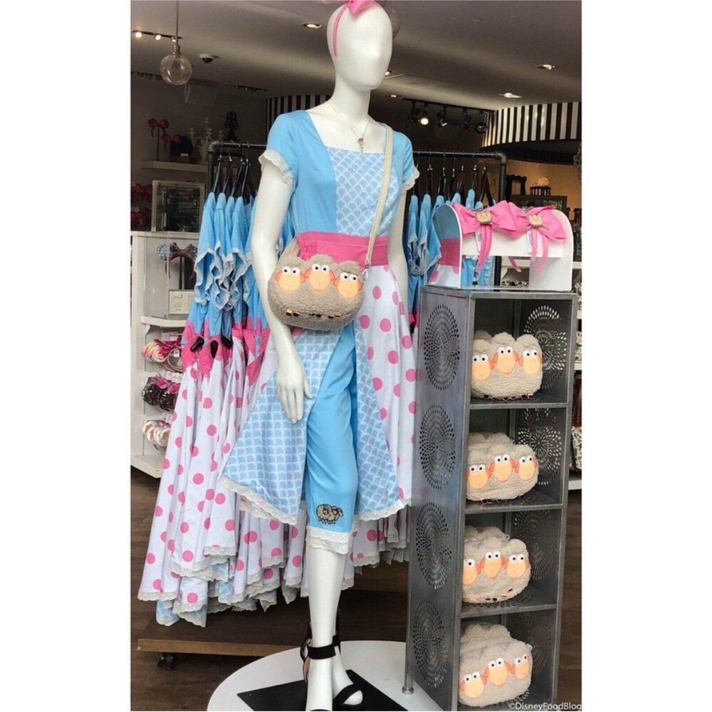 The Dress Shop Disney Toy Story 4 Little Bo Peep Jumpsuit Only Costume NWT Small - Picture 9 of 9